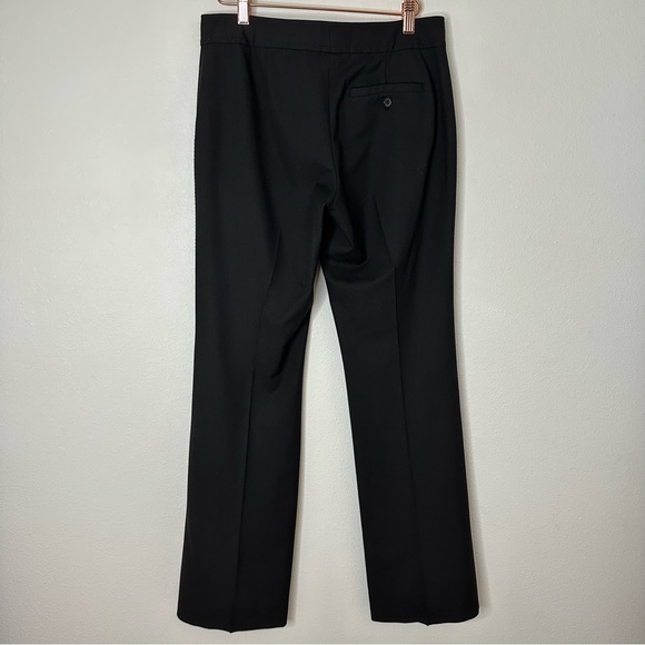 The Limited Cassidy Black Wide Leg Mid Rise Dress Pants Sz 2 Short - Picture 2 of 16